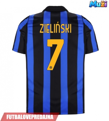 Lacne Muži Futbalové dres Inter Milan Piotr Zielinski #7 2026-27 Krátky Rukáv - Domáci